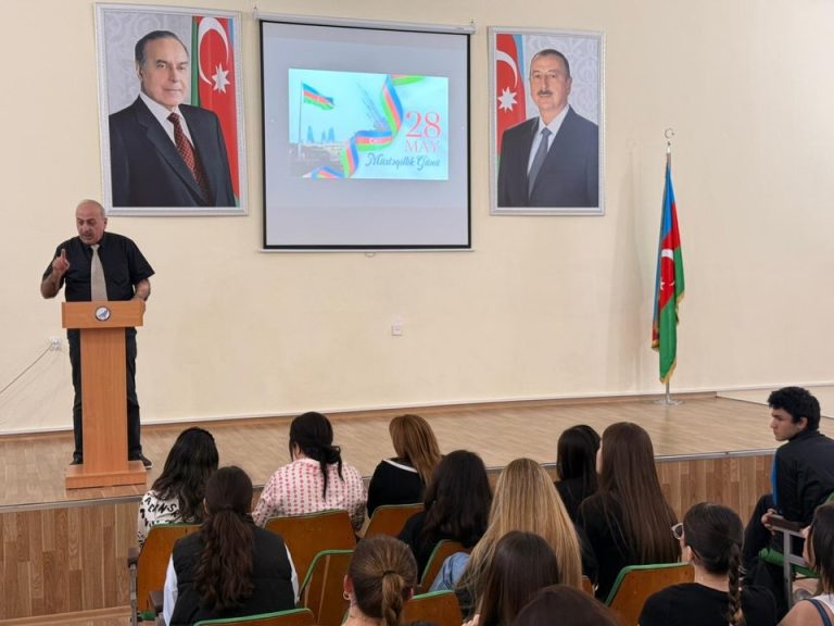 26 may 2026-cı il tarixində UNEC nəzdində Azərbaycan Maliyyə-İqtisad Kollecində “28 May – Müstəqillik Gün